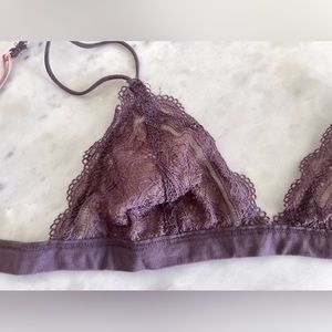 Bra purple violet lilac bralette
